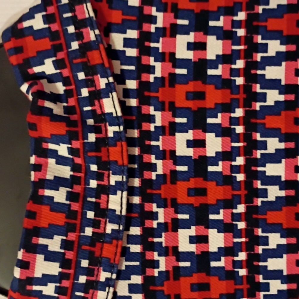 Colorful Ruby Road Geometric Pattern Jacket - image 7